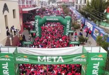 Más de 4 mil atletas iluminan las calles de Xela en la Carrera Nocturna por los 84 años del Xelajú MC